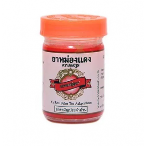 Красный тигровый бальзам (Ya Red Balm Tra Aekprathom) Kongka Herb, 50 мл
